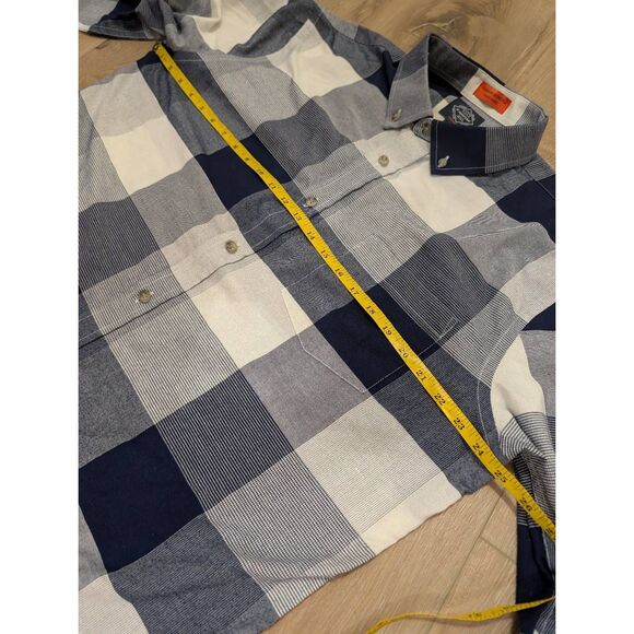 St. John’s Bay Performance Comfort Stretch Plaid Button Down Shirt Men’s XL - Picture 7 of 10